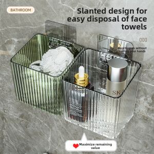 Multifunctional Face Towel Storage Rack