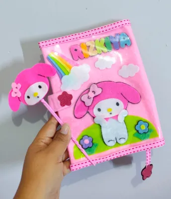 Sampul IQRO besar series Melody lapis mika custom nama