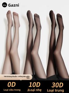 JIAZINI | Quần tất đen mỏng siêu với tính năng chống xước và trong suốt