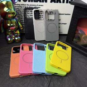 Ultra Thin PC Hollow Heat Dissipation Magsafe Phone Case For XiaoMi MI 15 14 Pro Independent Button Wireless Charge Bumper Cover