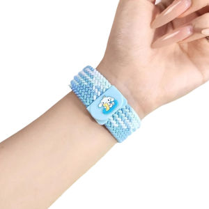 Cartoon Suitable Small Genius Phone Watch Band Z10/Z9/Z8A/Youth Version Z6Pro Woven Z6A Elastic D2/Q1A/D2A/Q2A Magnetic Attraction Z7Q1C Protective Case Q1R Peak Edition