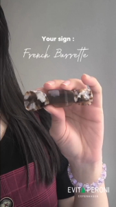 EVITA PERONI | Yvette Hair Clip 1 Barrette | Female Hair Clip | High Quality Hair Clip