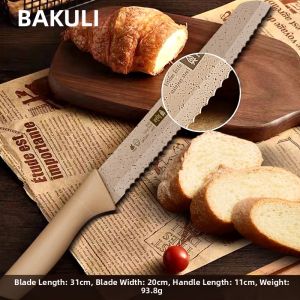 BAKULI | Bread Slicing Knife Saw Tooth