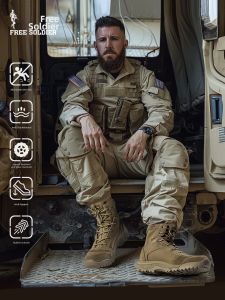 Free Soldier | Waterproof Outdoor Boot