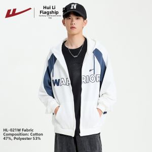 Warrior | Hooded Spring Mens Zipper Jacket