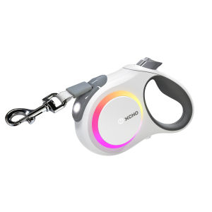 XCHO | RGB Color Changing Auto-Adjustable LED Dog Leash