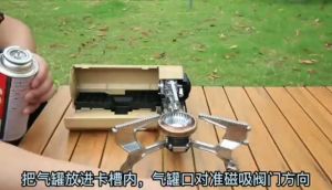 Kompor lipat camping portable cassette stove kompor piknik outdoor