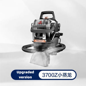 BISSELL High Temperature Steam Fabric Cleaning Machine Sofa Multifunctional Portable Kitchen Carpet Curtain Spraying and Suction Integrated Household Small Steamer 3700Z