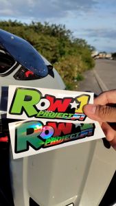 Stickers Waterproof ROW 1 Motor Accessories Stickers for Motorcycle Sticker Hologram Honda Vinyl Stiker Decals
