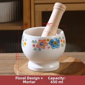 HUAYASEN | Manual Ceramic Garlic Press Old Style