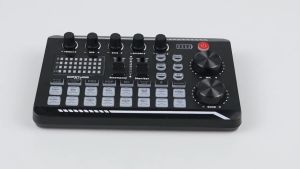 Soundcard F998 Pro Audio Interface Mixer Sound Card Live Streaming Tiktok Karaoke