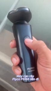 Máy Cạo Râu FLYCO FS165VN 3 Lưỡi Kép - Chống Nước Toàn Thân - Sạc Nhanh 1 Giờ - Hiển Thị Lượng Pin - Thiết Kế Sang Trọng - Bảo Hành 2 Năm