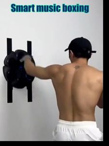 Smart Bluetooth Music Boxing Trainer Fight Response Target Boxing Punching Machine Music Boxing Wall