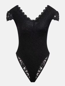 ชุดเดรสแขนกุดคอวีลึกแต่งขอบลูกไม้ ชุดเดรสยาวคลุมเข่า ทรงหลวม ผ้าโพลีเอสเตอร์ ฤดูร้อน 2024 แฟชั่นสตรี