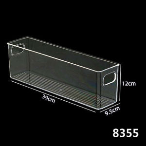 Acrylic Drawer Style Preservation Box Long Narrow Vegetable And Meat Storage Container for Fridge Transparent Storage Box