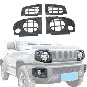 Headlight Guards Front Fog Lamp Protector Cover Trim Light Decoration for Suzuki Jimny 2019-2026 JB74 Car Exterior Accessories