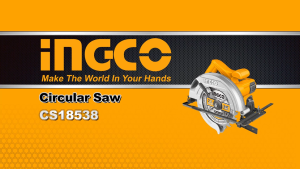 INGCO CIRCULAR SAW 185MM 1400W CS18538