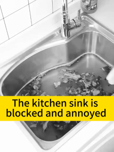 Kitchen grease is blocking the drain and causing water overflow? Bathroom hair is tangled into a web? Pipe unclogger: Pour 1 cup and let it sit for 3 minutes. It can clear all kinds of blockages completely without needing to dismantle the pipes or call a