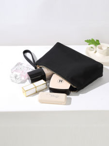 Yonben All Year Round Neutral Easiest for Match Nylon Pure Color Clutch Bag Stain Resistant Cosmetic Bag Ins Simple Wallet Card Holder