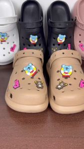 SIMWOOD Sandal Platform Wanita Sandal Slop Wanita Anti Licin Sepatu Sendal Baim Wedges Wanita