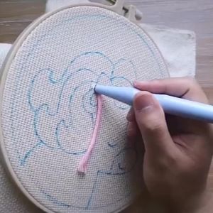 Premium Cotton Linen Monks Cloth Punch Needle Embroidery Fabric Tufting Material DIY Craft Supplies Home Decor & Gift Projects