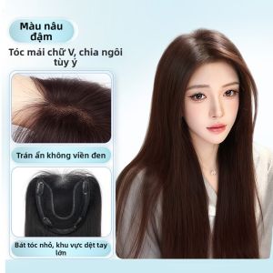 REAL ME | Màng Sinh Học Giao Thật Tóc Toupee Nhẹ Và Không Kẽm Để Che Tóc Bạc
