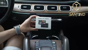 Wireless CarPlay/Android Auto Adapter Wireless Carplay Support Split Screen 2 In 1 AI Box