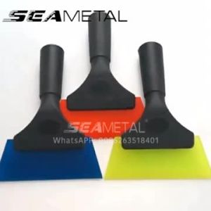 SEAMETAL Không Trầy Xước Silicone Squeegee Tiện Dụng Khăn Lau Xe Ô Tô Cho Cửa Sổ Kính Chắn Gió Tuyết Vệ Sinh Dụng Cụ Cạo Phụ Kiện Xe Hơi