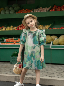 Princess Style Girls Dresses Sleeveless
