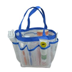Waterproof Bathing Basket Swimming Toiletry Bag Mesh Storage Basket Bathroom Wash Bag Plastic Material Single Piece Item