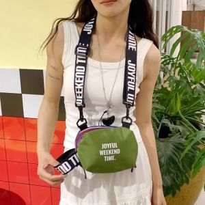 Túi Đeo Chéo Điện Thoại Di Động Phong Cách Hàn Quốc Mùa Hè 2025 Túi Du Lịch Đa Năng Cho Nữ Túi Máy Ảnh Phong Cách Nhật Bản