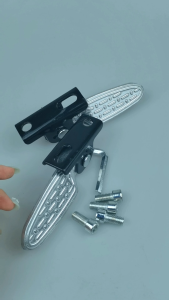 1pasangan Pedal Sepeda Elektrik Pedal Shock Belakang Aksesoris Sepeda Elektrik Bahan Aluminum Alloy Pedal Kaki Elektrik Anti-