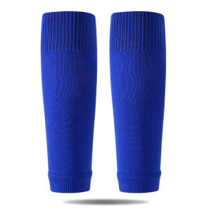 Loogdeel Soccer Football Leg Brace Socks Sleeves Adult Kids Shin Guards Calf Protection Socks Leg Cover Breathable Sports Socks