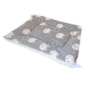 Warm Cat Cage Pad Winter Pet Sleeping Mat Milk Foot Bath Carpet Cat Nest Dog Pad Anti-Slip Soft Cozy Blanket for Cats And Dogs