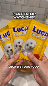 100G Luca Wet Dog Food 100% Nutritionally Balanced Chicken Beef and Lamb Flavor for All Life Stages