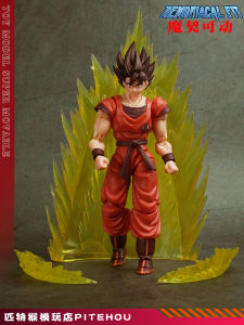 Red Robe Martial Artist Demoniacal Fit Moveable Goku 16000 Battle Power World King Punch Possessed Collectible Action Figure
