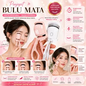 Penjepit Bulu Mata Elektrik Eyelash Curler Elektrik Bulu Mata Lentik Tahan Lama