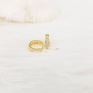 Khuyên Tai Tròn Xuping Size Bé Mạ Vàng Cao Cấp Bền Màu Tinh Tế Thời Trang Cho Nữ Berry Jewelry