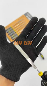 MYDIYHOMEDEPOT - YATOLY 6PCS 6" 150MM Diamond Needle File Set arbon Steel Precision FIles Hand Tool for Metal Wood etc