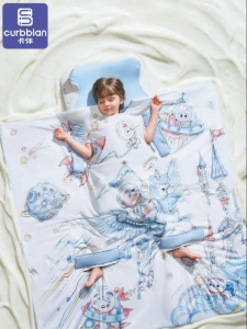 Curbblan | Anti-Kick Tummy Protection Toddler Blanket Spring-Summer