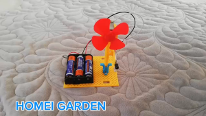 Lắp ráp mô hình quạt cảm ứng quạt cảm biến tự bật khi đến gần STEM STEAM - HM0546