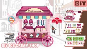 ProudNada Toys ของเล่นเด็ก ร้านค้า รถเข็นขายอาหาร จำลอง(มี 2 แบบให้เลือก) YINGLIJIN DIY SUSHI AND COFFEE SHOP NO.SS075A-B