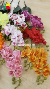 Daun bunga anggrek hias  2C K12 dekorasi rumah pesta artificial B8023