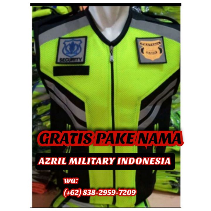 ROMPI SECURITY DOUBLEMESH MODEL TERBARU- GRATIS PAKE NAMA | Lazada ...