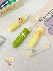 Portable Folding Soft Bristle Toothbrush for Outdoor Travel Dental Cleaning And Gum Protection Childrens Interdental Brush