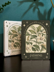 เคสป้องกัน iPad pro รุ่นใหม่ปี 2022 พร้อมช่องใส่ปากกา 3 ชั้น ป้องกันการตกหล่น ลายดอกไม้ระดับไฮเอนด์ สำหรับ iPad Air 5 Mini 6