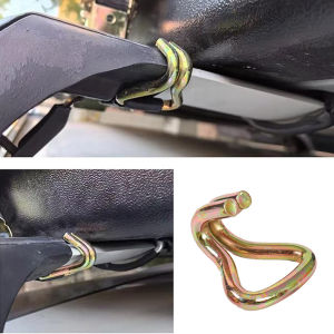 GotGo 【มีสินค้าในสต๊อก】 1 ชิ้น ตะขอหมุน ตะขอเจ ประกอบสายรัด ตะขอดับเบิ้ล J Hooks