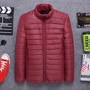 JIFANPAUL | Large Winter Light Padded Mens Jacket Hooded