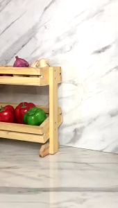 Tempat pisau dapur kayu estetik / Rak pisau dapur