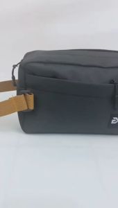 Pouch Tas Tangan Taktis Excert Voxy | Warna Arang/Biru Tua/Gold | Desain Korea